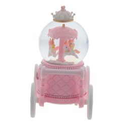 GAEM Фигурка декоративная "Карусель" в стекл шаре (муз, подсвет, вьюга, 2xAAA н/п), D8 см, L17 W9 H17 см