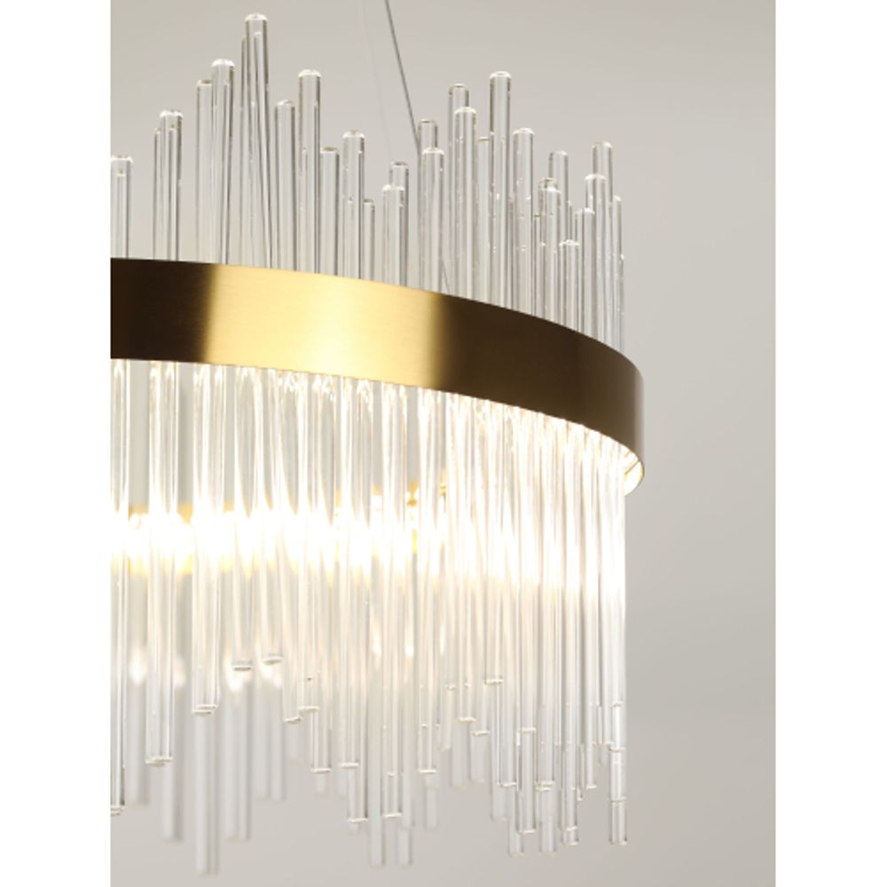 Люстра Rivoli Gwen 6192-201 подвесная светодиодная LED 3000-6300К 112 Вт с пультом | Rivoli
