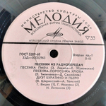 Комплект / Песенки из фильмов мультфильмов и радиопередач 1 (4х7" Vinyl)