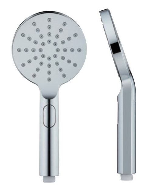 Лейка для душа (2 поз.) в пакет, хром кнопка ViEiR (100/1шт)