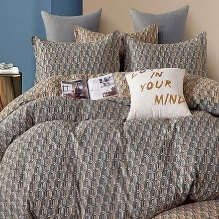 Комплект постельного белья "IS. SA-1340", поплин, 100% хлопок, Россия.