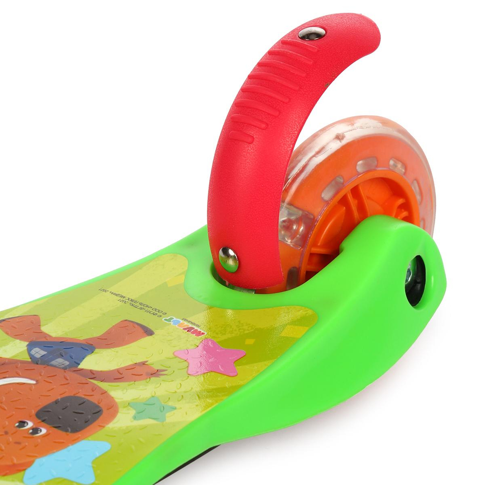 Самокат 3кол. Ми-ми-мишки, 120 и 90 мм, арт. C08611-MM