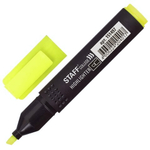 Текстовыделитель 1-4мм. желтый "College STICK HL-497" (STAFF)