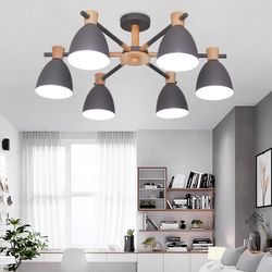 Потолочная Люстра Folke 8 White By Imperiumloft