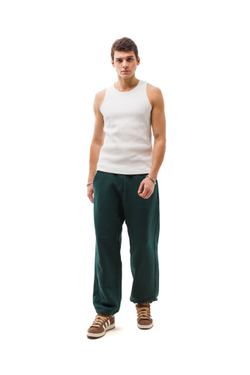 Джоггеры Q2ZA People oversize (зелёный)