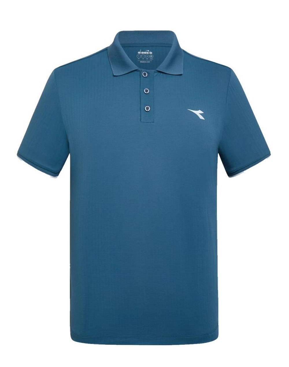 Теннисное поло Diadora Short Sleeve Polo Icon - oceanview