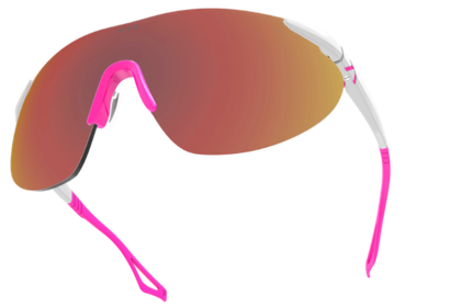 Спортивные очки HILX Domain Shiny White / Photochromic Red Mirror Lens