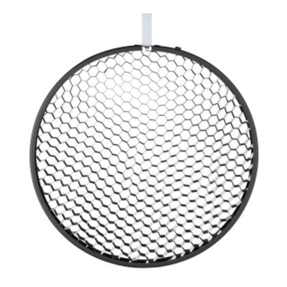 HENSEL 9'' Honercomb round black no.4 for 9" reflectors. Сотовая решетка