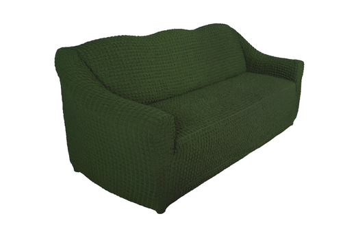 Чехол Модерн на 3-х местный диван, цвет Зеленый