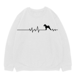 Свитшот "Керри Блю терьер - сердечный ритм"