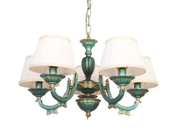 Подвесная люстра Reccagni Angelo L.7632/5 GREEN