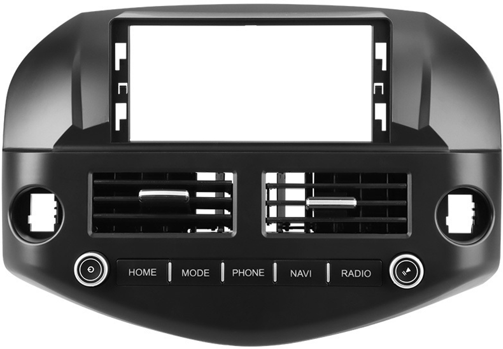 Магнитола для Toyota RAV4 3 2005-2012, Vanguard (рамка LUX 1) - FarCar монитор 12.3" 2K QLED на Android 14, TS10, CarPlay, 4G SIM-слот