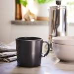 Керамическая кружка 300 мл, темно-серый