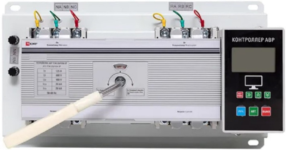 Автоматический ввод резерва EKF ats-tsm-125A-3p-pro