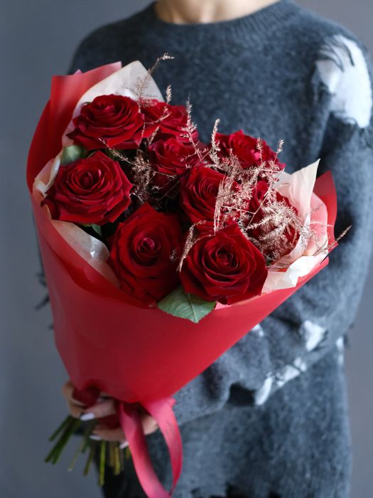 Монобукет из роз