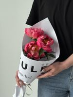 Кулек из пионов