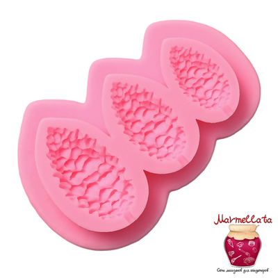 Молд силиконовый "Шишки", 10,5*7*1,3 см