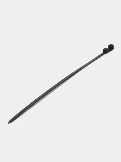 Стяжки под саморез 3.5мм х 200мм, черные 100шт