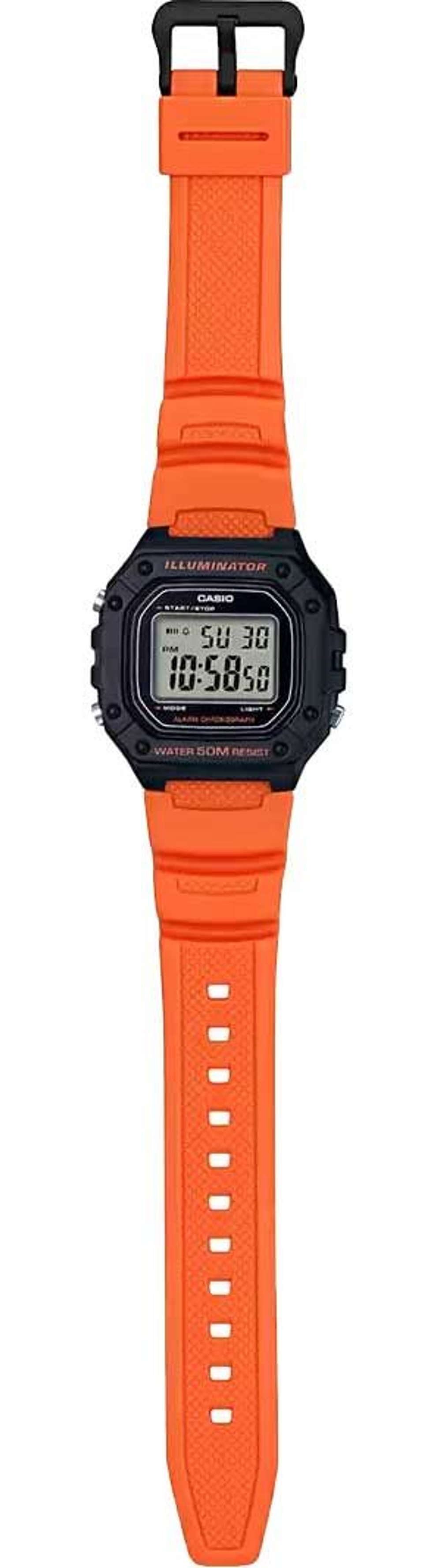 Японские наручные часы Casio Collection W-218H-4B2