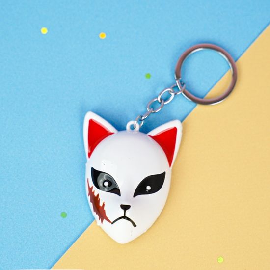 Брелок маска лисы Кицунэ