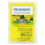 Dickinson Brands, оригинальный гамамелис, освежающие очищающие салфетки, 20 индивидуально упакованных влажных салфеток