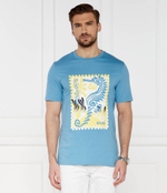 Футболка BOSS ORANGE - голубой(50516003)