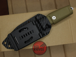 Нож Extrema Ratio Fulcrum C - пустынная рукоять, клинок камо черный