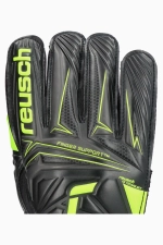Вратарские перчатки Reusch Attrakt Starter Solid Finger Support Junior - черный