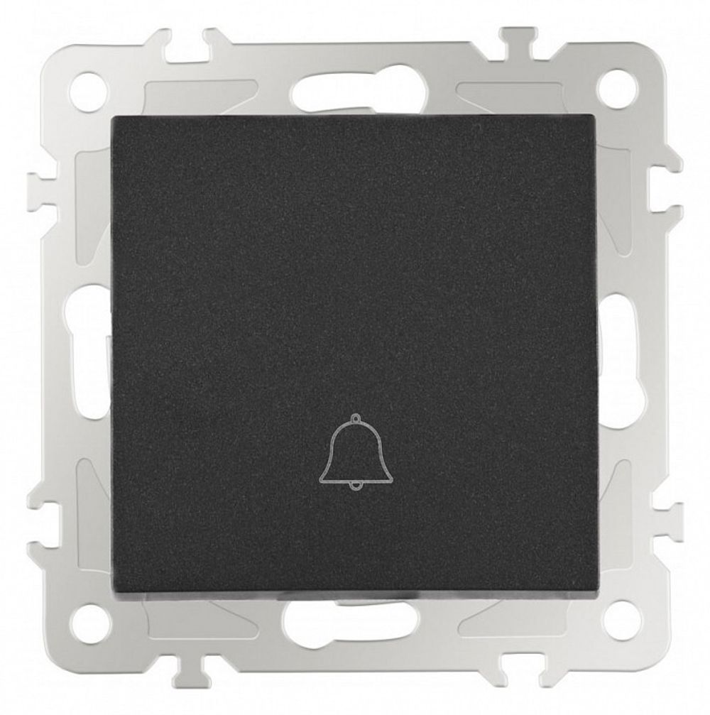 Кнопка звонка без рамки Arte Milano 206 206.36-1.black