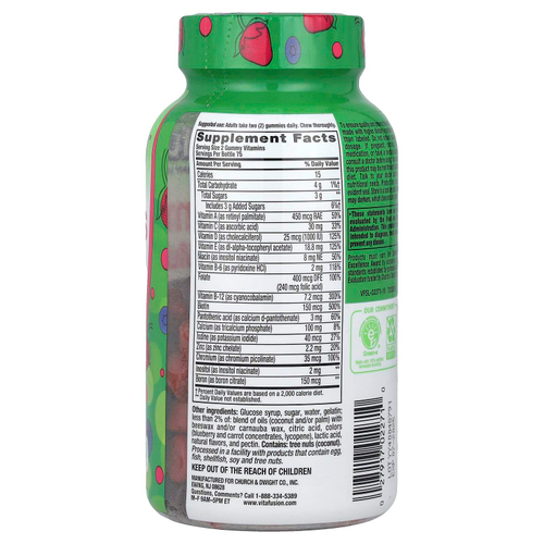 VitaFusion, Мультивитамины для женщин, ягодные, 150 жевательных таблеток