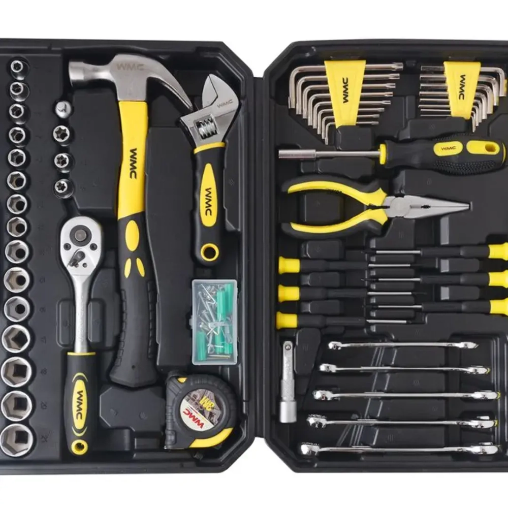 Набор инструментов 128пр. 1/4'',3/8'' WMC TOOLS WMC-30128