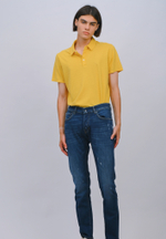 Поло Bowery NYC однотонное Slub Yarrow