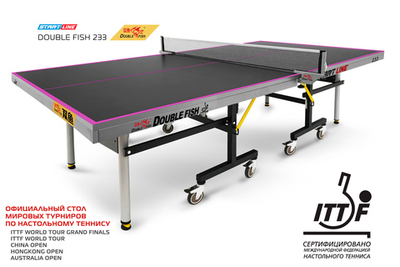 Стол теннисный Double Fish 233 черный