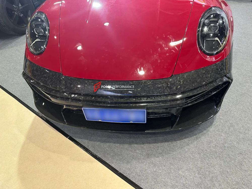 Передний бампер из кованого карбона для PORSCHE 911 992.1 2019–2025 Порше