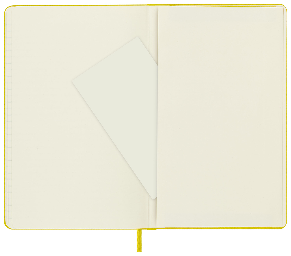 Блокнот в линейку Moleskine CLASSIC SILK (QP060M6SILK) 13x21см, 240 стр., желтый