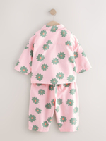 Комплект из трех предметов для девочки Next AC9-251, Розовый, Хаки