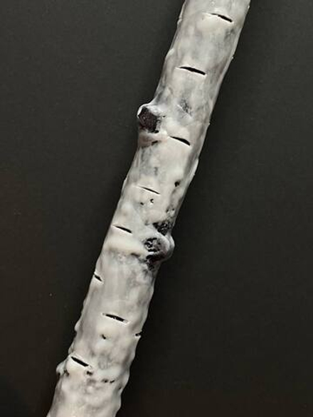 Свеча веточка березы маленькая