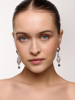 Серьги "Petrol Drop" Silver