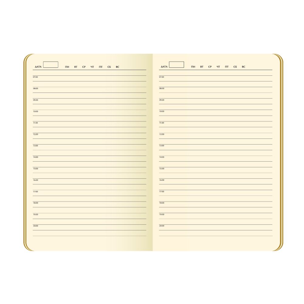 Ежедневник СЗ Portobello city New, цвет серый