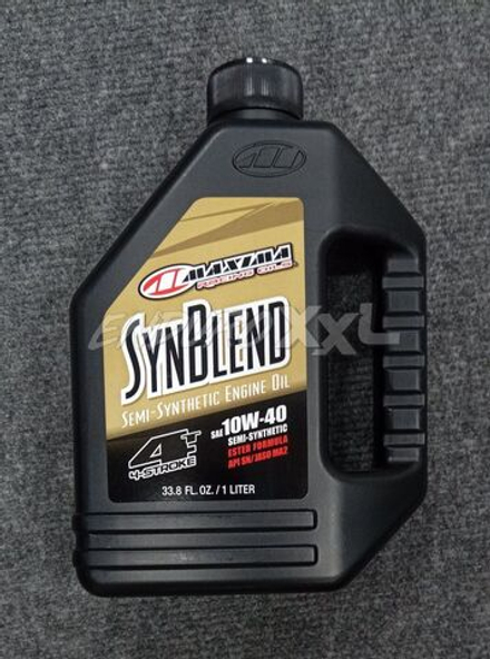 Масло моторное 4Т Максима Syn Blend 10W40 1л