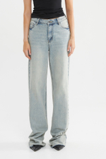 Джинсы "Rokovaya" без разрезов