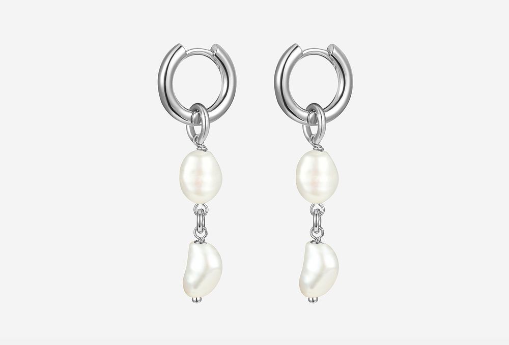 CHUCHERIA Серьги DROPS SILVER