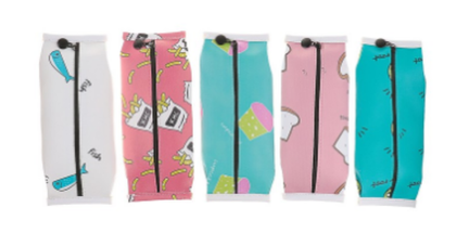 Купить оптом 069-1022 Пенал школьный «Ассорти», на молнии, МИКС в Москве