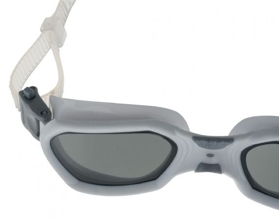 Очки для плавания Seac Aquatech тонированные стекла белый/серебристый