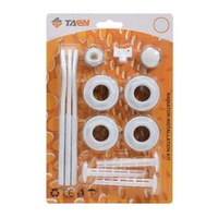 Комплект радиаторный 1/2" с тремя кронштейнами TAEN