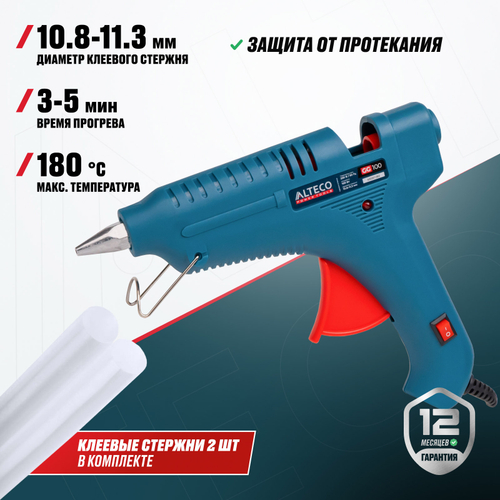 Клеевой пистолет ALTECO GG 100
