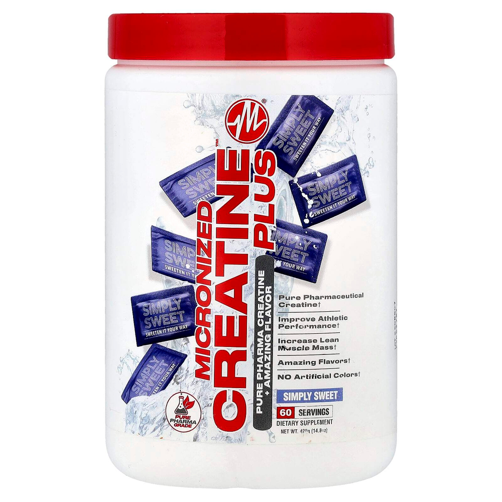 Metabolic Nutrition, Micronized Creatine ™ Plus, Simply Sweet, 420 г (14,8 унции)