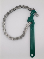 Ключ для масляного фильтра / резьбовых соединений / труб и фитингов 25-120 мм ЦЕПНОЙ