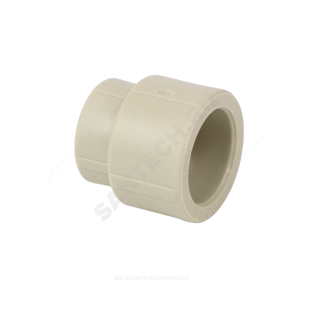 Муфта PP-R переходная серая Дн 32х20 внутренняя пайка VALFEX 10013220Г