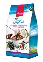 Кокосовые конфеты с начинкой из черной смородины в молочном шоколаде 190 г